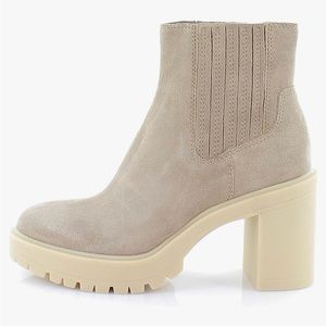 Dolce Vita Women's Caster H2o Fashion Boot, mushroom suede, 6